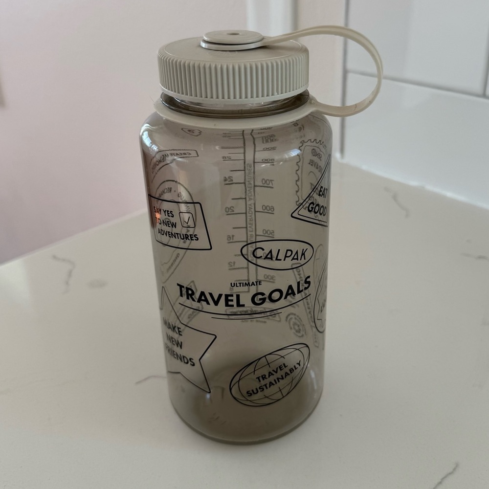 Calpak Smoky Water Bottle New